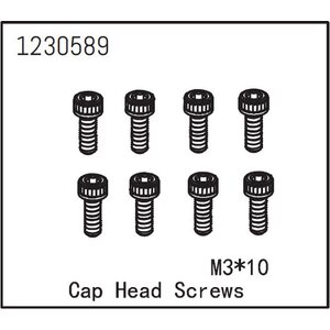 Absima Cap Head Screw M3*10 (8)