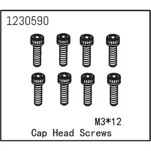 Absima Cap Head Screw M3*12 (8)