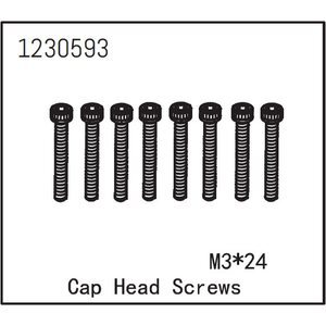 Absima Cap Head Screw M3*24 (8)