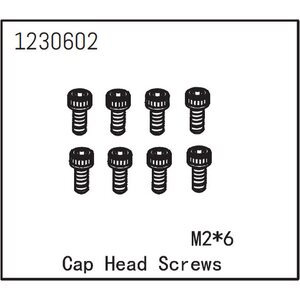 Absima Cap Head Screw M2*6 (8)