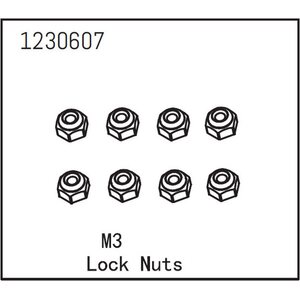 Absima Lock Nut M3 (8)