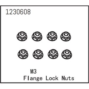 Absima Flange Lock Nut M3 (8)