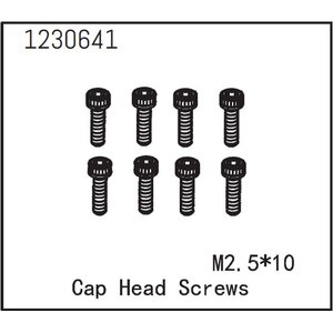 Absima Cap Head Screws M2.5*10 (8)