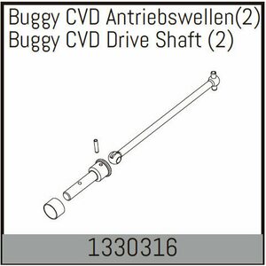 Absima Buggy CVD Drive Shaft (2)