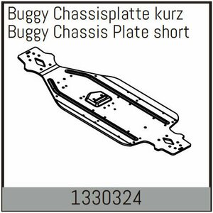 Absima Chassis Plate short