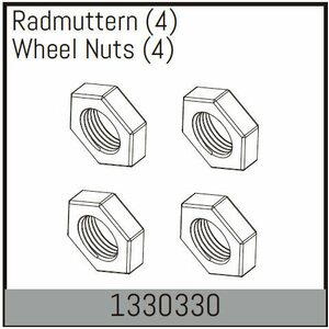 Absima Wheel Nuts (4)