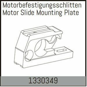 Absima Motor Slide Mounting Plate