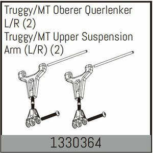 Absima Truggy/MT Upper Suspension Arm (L/R) (2)