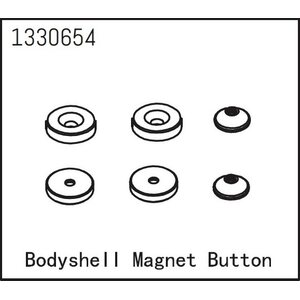 Absima Bodyshell Magnet Button - Yucatan