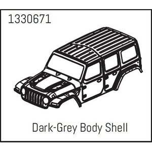 Absima PC Body Shell Dark-Grey  - Yucatan