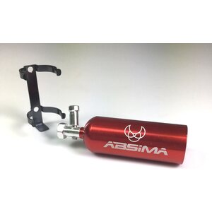 Absima Aluminum Fire Extinguisher red