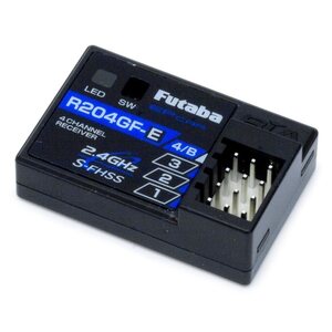 Futaba R204GF-E High Voltage 2.4GHz S-FHSS 4-Channel Micro Receiver