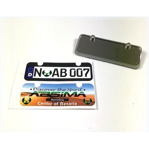 Absima 1/10 License Plate