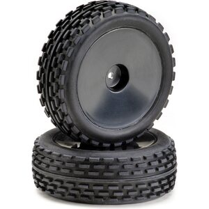 Absima Wheel Set Buggy Disc "Offroad" front black 1:10 (2)