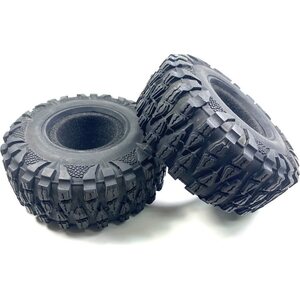 Absima Tire Set Crawler 2.2" with Sponge 120mm 1:10 (2)