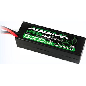 Absima Greenhorn V2 LiPo 11.1V-50C 5000 Hardcase (XT60)