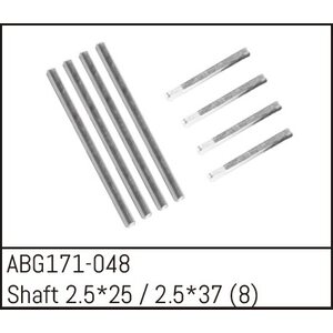 Absima Shaft Set - 2.5*25 (4) /2.5*37 (4)