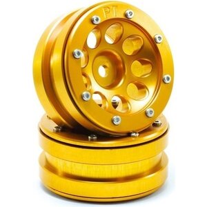Metsafil Beadlock Wheels PT-Ecohole Gold/Gold 1.9 (2 pcs)