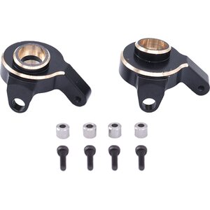 ValueRC Axial SCX24 Brass Counterweight Steering Cup 1set 7g Black Gold Color(VASCX24-41)