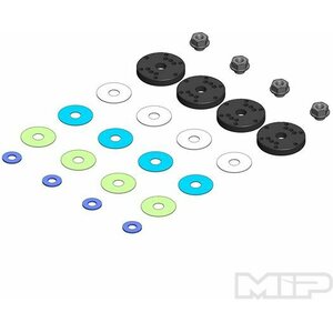 MIP Bypass1™ Pistons, 6-Hole (1,3mm) Set, 16mm, SWORKz S35