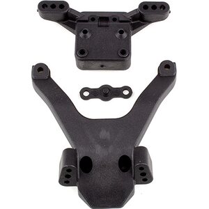 Team Associated RC10B6.3 Front Top Plate and Ballstud Mount