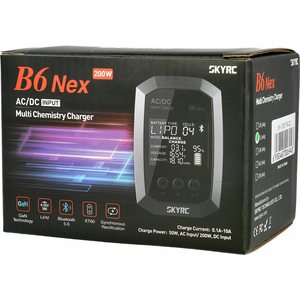 SkyRc B6 Nex AC/DC Charger LiPo 10A 200W
