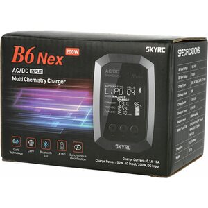 SkyRc B6 Nex AC/DC Charger LiPo 10A 200W