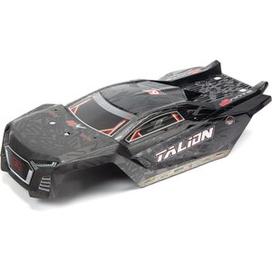 ARRMA RC ARA406161 Talion 6S Blx Painted Decaled Trimmed Body Black