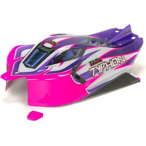 ARRMA RC ARA406162 TYPHON TLR Tuned Finished Body Pink/Purple