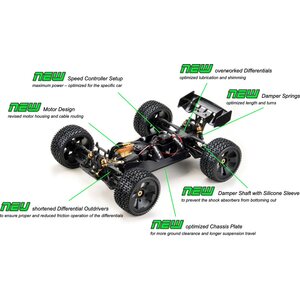 Absima Torch 1:8 Truggy Gen2.1 4S RTR 2s LiPo paketti
