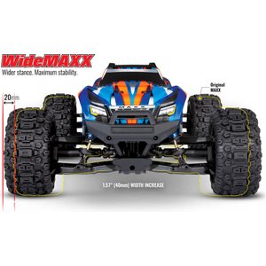 Traxxas MAXX with WideMAXX 4x4 1/10 RTR TQi TSM
