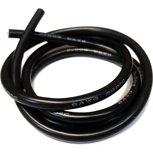 ValueRC 8AWG wire black 1M