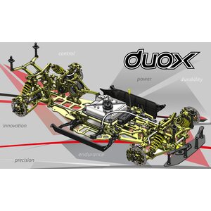 MCD Racing Duox Rolling Chassis Including Hydraulic Diff & Airbox 00621001