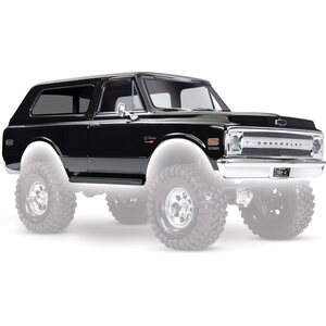 Traxxas Body Chevy Blazer '69 Black Complete 9112X