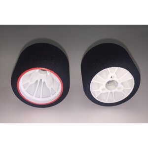 UFRA 1/12 Rear Tyres Pink Pur 30Shore (2)