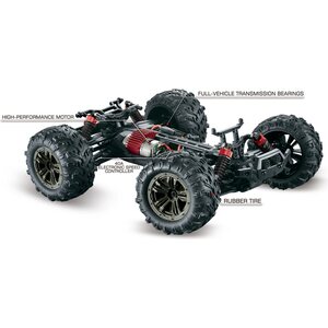 Absima Spirit 1/16 Monster Truck RTR PAKKAUS VAURIOITUNUT