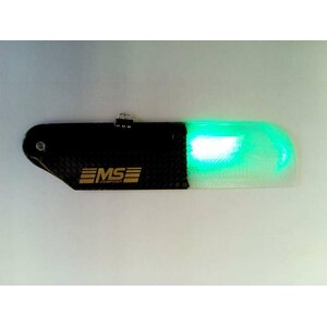 MS Composite MS Night Tail blades 116mm Green