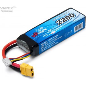 Vapex Li-Po Battery 3S 11,1V 2200mAh 30C XT-60 Connector