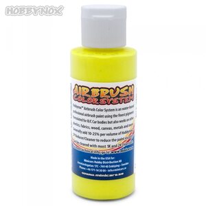 Hobbynox Neon Yellow 60ml Airbrush Color