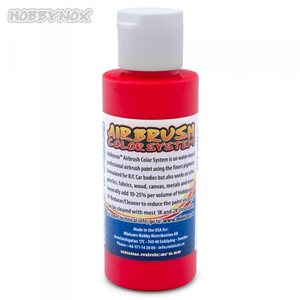 Hobbynox Airbrush Color Neon Red 60ml