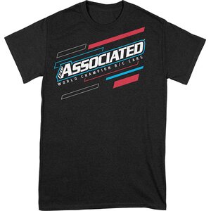 Team Associated 97031 Team Associated Youth WC21 T-Shirt, S, black