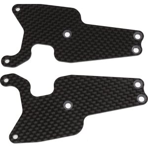 Team Associated 81478 RC8T3.2 FT Front Lower Suspension Arm Inserts, 1.2mm, carbon fiber