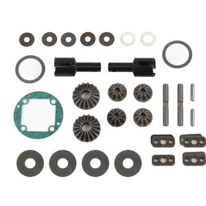 Team Associated 25926 RIVAL MT8 Front and Rear Differential Rebuild Set