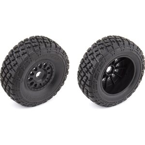 Team Associated 89604 Nomad Wheels/Tires, mounted