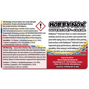 Hobbynox Airbrush Color Intercoat-Clear 60ml