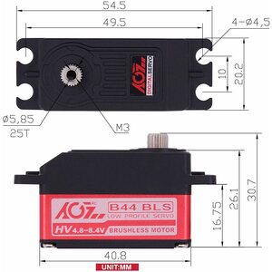 AGF B44BLS Digital Brushless High Speed Servo 14.5kg / 0.062s