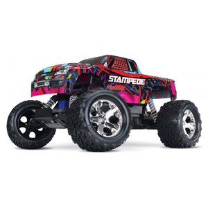 Traxxas Stampede 2WD 1/10 RTR TQ Courtney Force / Pink