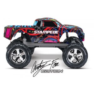 Traxxas Stampede 2WD 1/10 RTR TQ Courtney Force / Pink