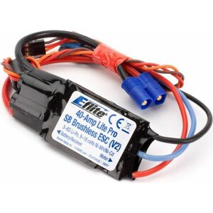 EFlite EFLA1040LB 40-Amp Lite Pro Switch-Mode BEC Brushless ESC (V2)
