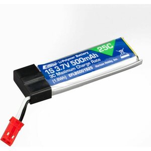 EFlite EFLB5001S25 500mAh 1S 3.7V 25C LiPo Battery